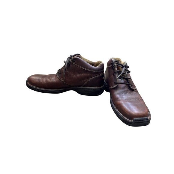 Timberland Mens Brown Leather chukka ankle boots 12M SKU 6833 main image 11